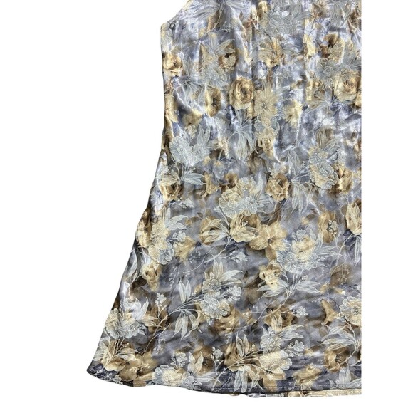 All That Jazz 80s Floral Sleeveless Mini Dress Feminine Romance Sz 7/8 - Picture 7 of 10